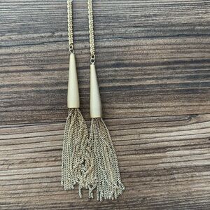 Kendra Scott Gold Tassel Wrap Necklace